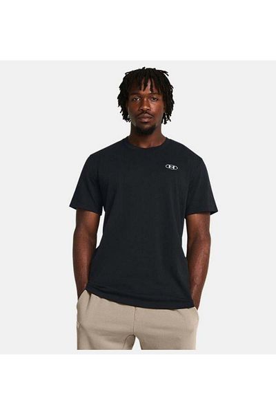 Under Armour Βαρύ αριστερό μπάλωμα στήθους κοντομάνικο μπλουζάκι