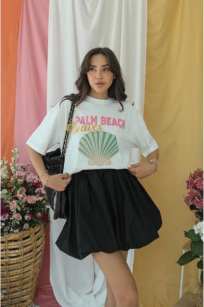 Havoş Palm Beach Printed T-Shirt