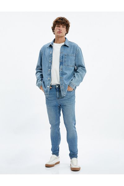 Koton Michael Jean - Blugi Skinny Fit