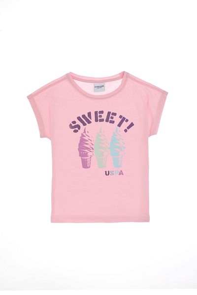 U.S. Polo Assn. T-Shirt - Pink - Regular fit