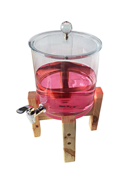 GENPAZAR CAM SEBİL, ŞERBETLİK, LİMONATALIK MUSLUKLU 4,5 LT.