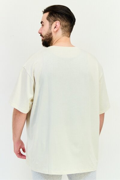 Puma Men Relaxed Fit Short Sleeve Outdoor T-Shirt, Off White