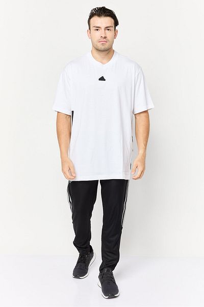adidas Men Sportswear Fit Short Sleeve Outdoor T-Shirt, White