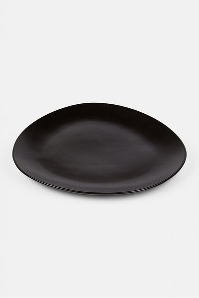 Josef Maser Oval Shape Flat Plate, Matt Plate