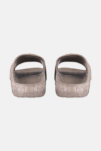Tapout Men Brand Logo Slip On Slides, Grey
