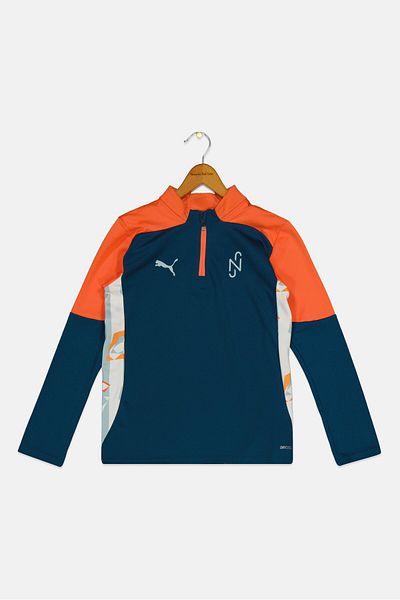 Puma x NJR Kids Boy Long Sleeve Football Jersey, Multicolor