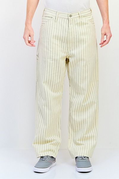Levi's Men Loose Fit Strips Print Non Stretch Jeans, Multicolor