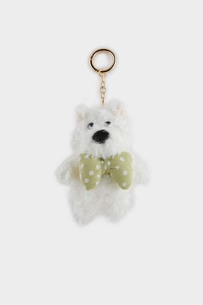 DeFacto Women's Teddy Bear Charm Keychain E9703Axns