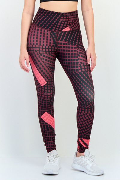 Reebok Women Sportwear Fit Allover Print Training Legging, Multicolor