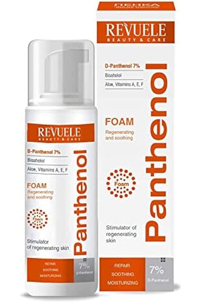 Revuele Panthenol Foam for different burns types