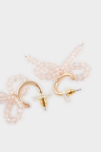 DeFacto Women's Ribbon Detailed Earrings F0741Axns