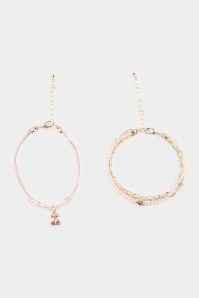 DeFacto Women's 2-Piece Gold Bracelet F3638Axns