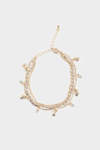 DeFacto Women's Stone Gold Bracelet F3656Axns