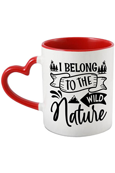 StoryGift Romania Cana Cu Munti Si Brazi Cu Mesajul "ii Apartii Naturii Salba...