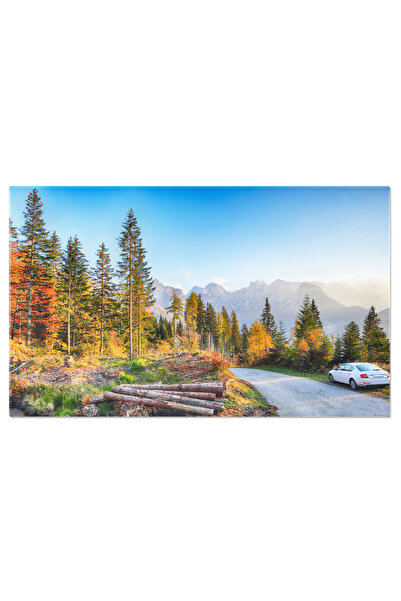 StoryGift Romania Tablou Canvas Vedere Pitoreasca A Varfului Matterhorn Si St...