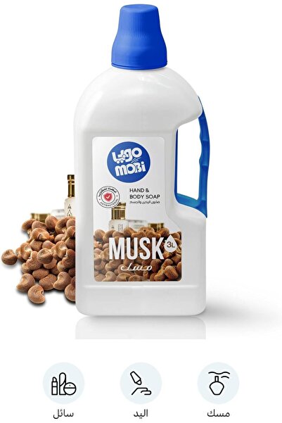 MOBI صابون سائل لليدين برائحة الفواكه، 3 لتر