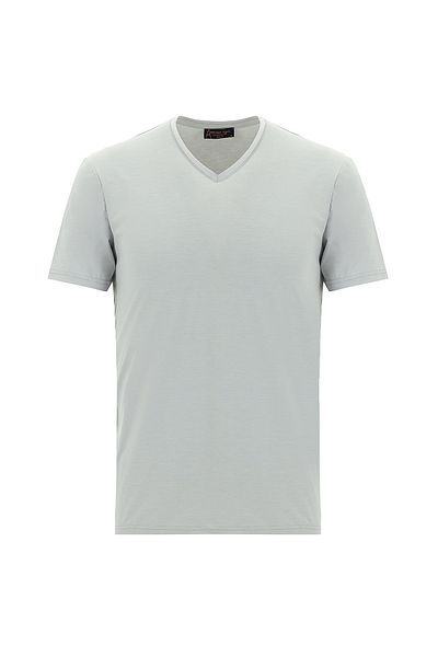 Abdullah Kiğılı Slim Fit V-Neck Slim Fit T-Shirt