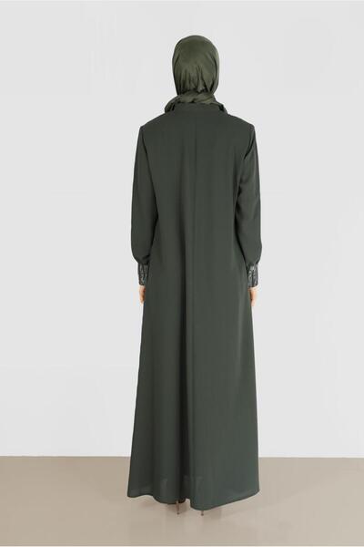 Alvina 10365 Μοντέλο Παλτό με λεπτομέρεια εκτύπωσης και φερμουάρ