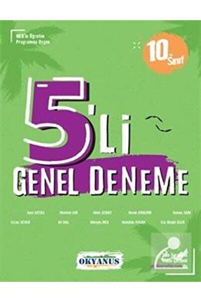 Okyanus Yayınları 10. Sınıf 5'li Deneme
