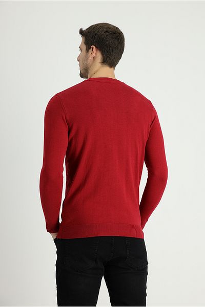 Kiğılı Crew Neck Slim Fit Slim Fit Cotton Knitwear Sweater