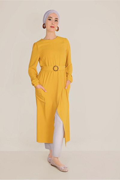 Alvina Pocket Asymetric Tunic 40456
