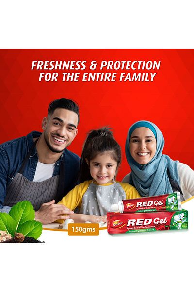 Dabur Red Gel Ayurvedic Toothpaste 150 g