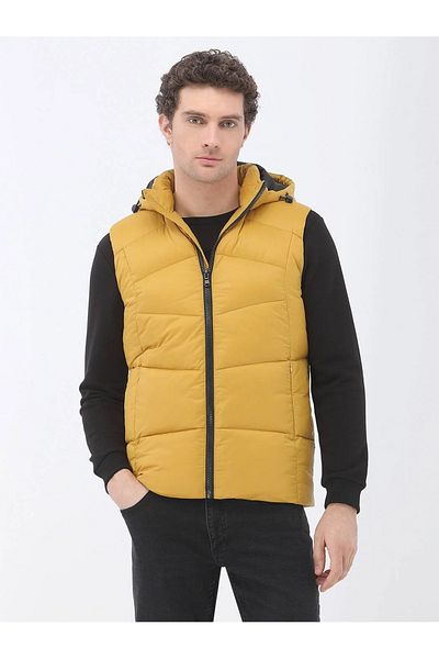 Kip Yellow Woven Sports Vest - Comfortable and Stylish Design