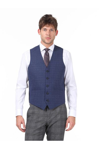 Kip Anthracite Vest Suit