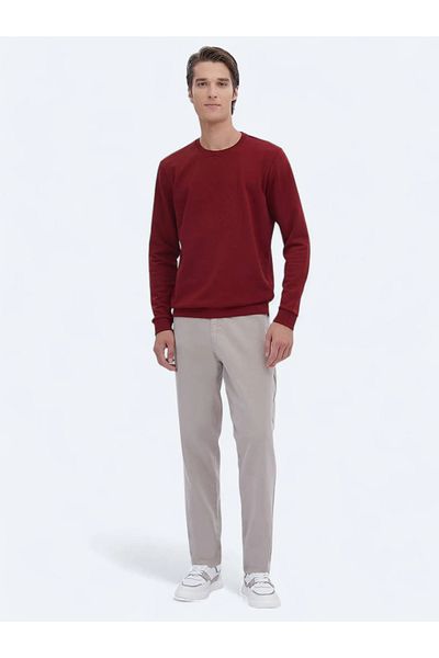 Kip Φούτερ Crew Neck με κόκκινο στάμπα