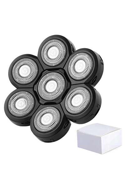 Choice10 7 Blades Head Black Replaceable 3D 4D 5D 6D 7D 8D 9D Floating Electr...