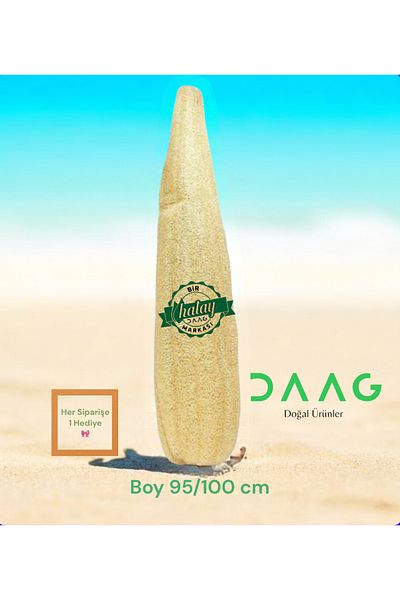 daag Natural Tree Raw Gourd Fiber Hammam Fiber from Hatay Local 95/100 cm