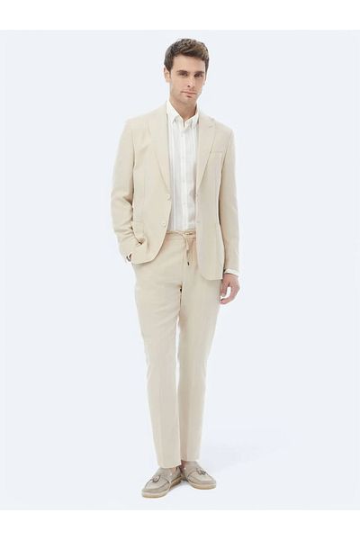 Kip Beige Modern Fit Suit