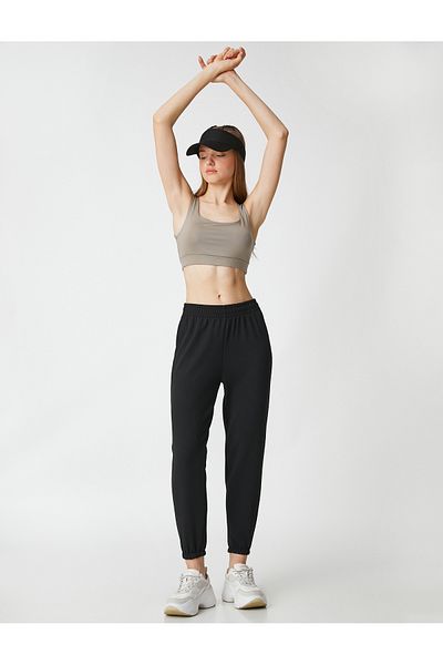 Koton Pantaloni de sport jogger cu talie elastică de buzunar
