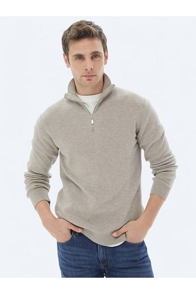 Kip Mink Patterned Knitwear Sweater