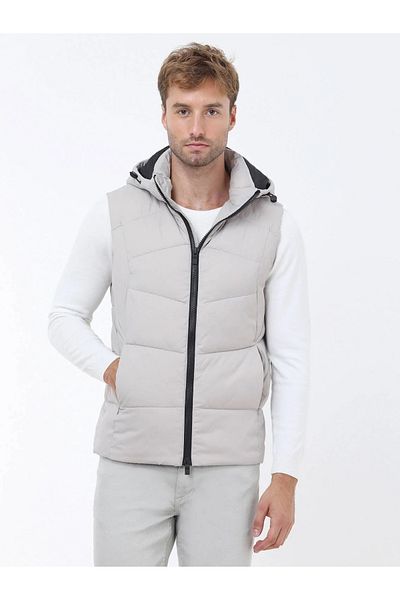 Kip Sports Vest - Stone Woven