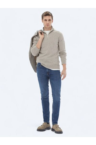 Kip Mink Patterned Knitwear Sweater