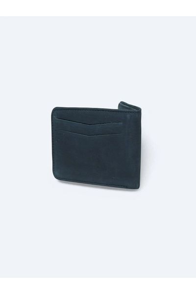 Kip Indigo Leather Wallet