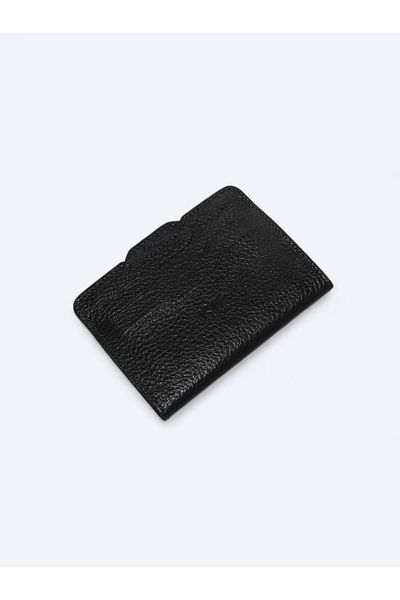 Kip Navy Blue Leather Card Holder - Stylish and Useful