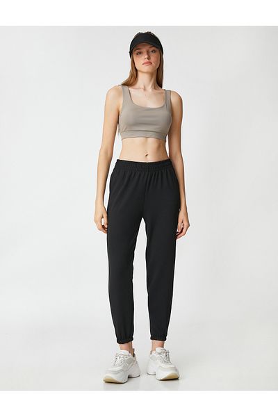 Koton Pantaloni de sport jogger cu talie elastică de buzunar