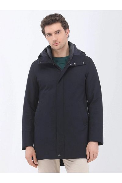 Kip Παλτό υφαντό Navy Blue