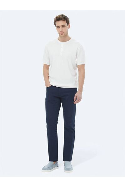Kip Ecru Judge Collar Jacquard Knitwear