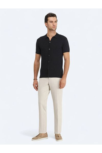 Kip Πουκάμισο Navy Blue Regular Fit Casual