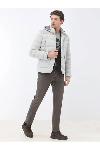 Kip Ανοιχτό γκρι αθλητικό μπουφάν Regular Fit