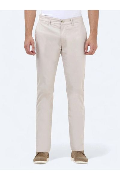 Kip Casual Slim Fit Cotton Blend - Straight Woven Trousers