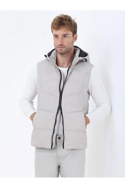 Kip Sports Vest - Stone Woven