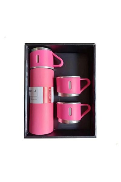 Generic Stainless Steel Thermo 500ml Vacuum Insulated Bottle With Cup
