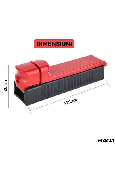 MACVI Macvi® Manual Cigarette Rolling Machine, Set of 2, Tobacco Injector for Standard Tubes