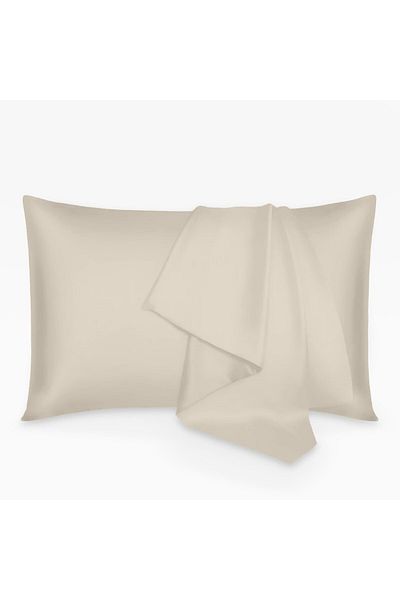 Hotel Linen Klub 2-Piece 100% Cotton Sateen Pillowcase (50x75cm) – Silky Soft Feel Like Satin, Hotel-Quality Bedding