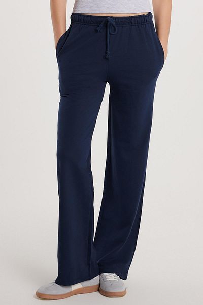 Tudors Γυναικεία αθλητική φόρμα Relax Fit Relaxed Cut με διπλή τσέπη Navy Blue
