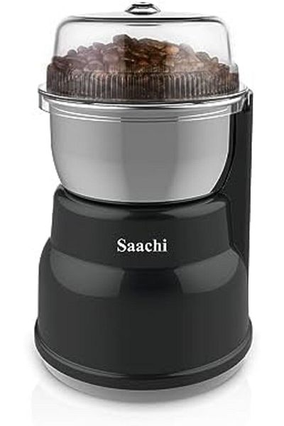 SAACHİ Multi-Function Coffee Grinder 300W NL-CG-4972-BK - Black